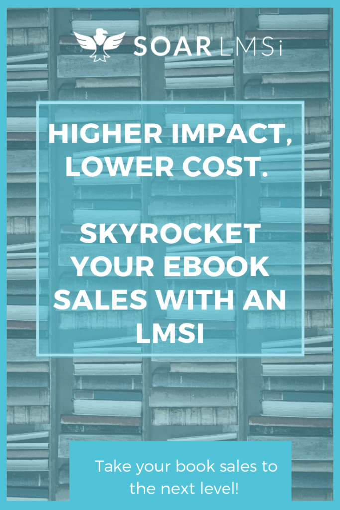 Increase E-book sales use lmsi soar book content
